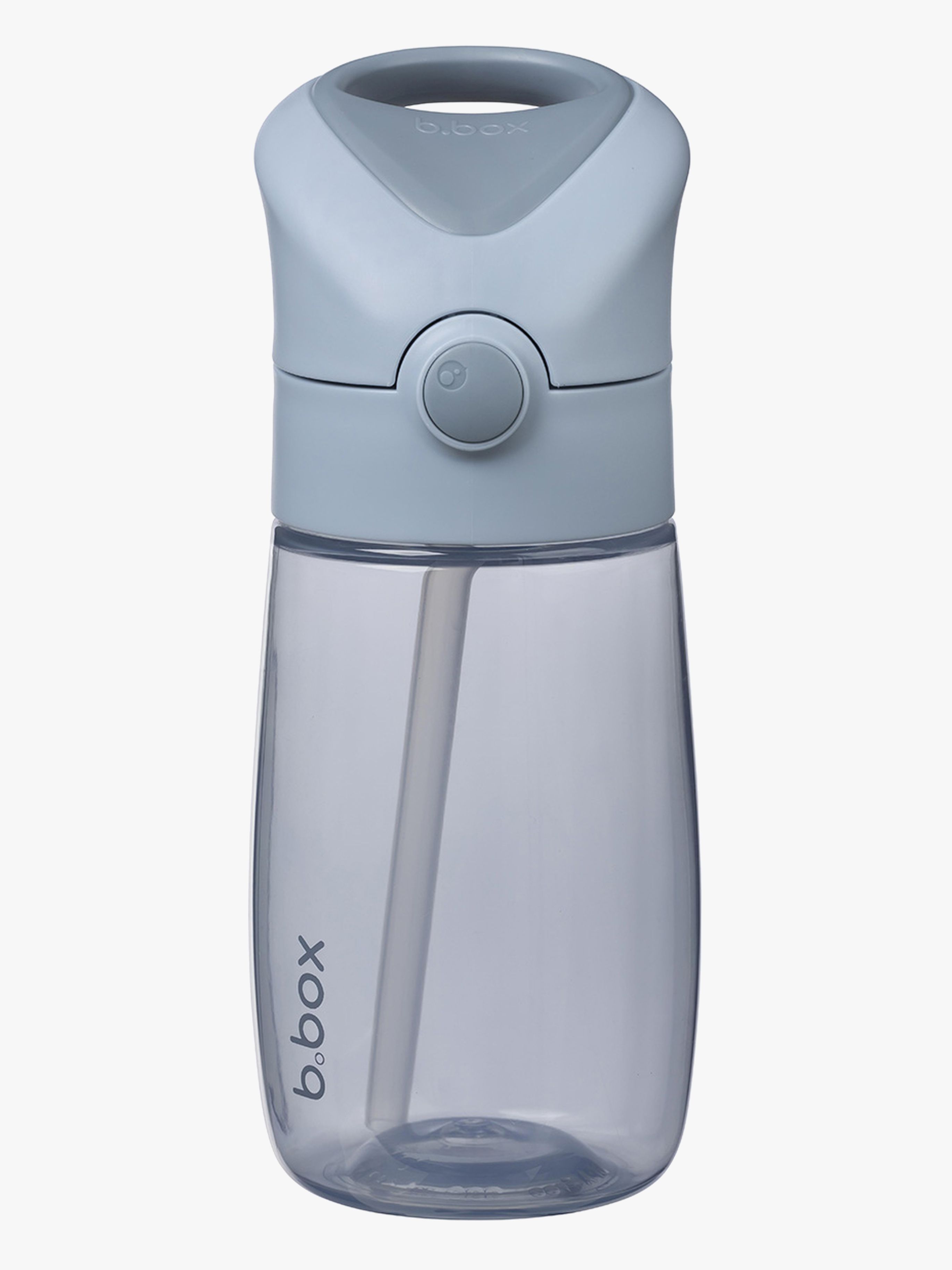 b.box Trinkflasche 380 ml mit Trinkhalm, Chill out