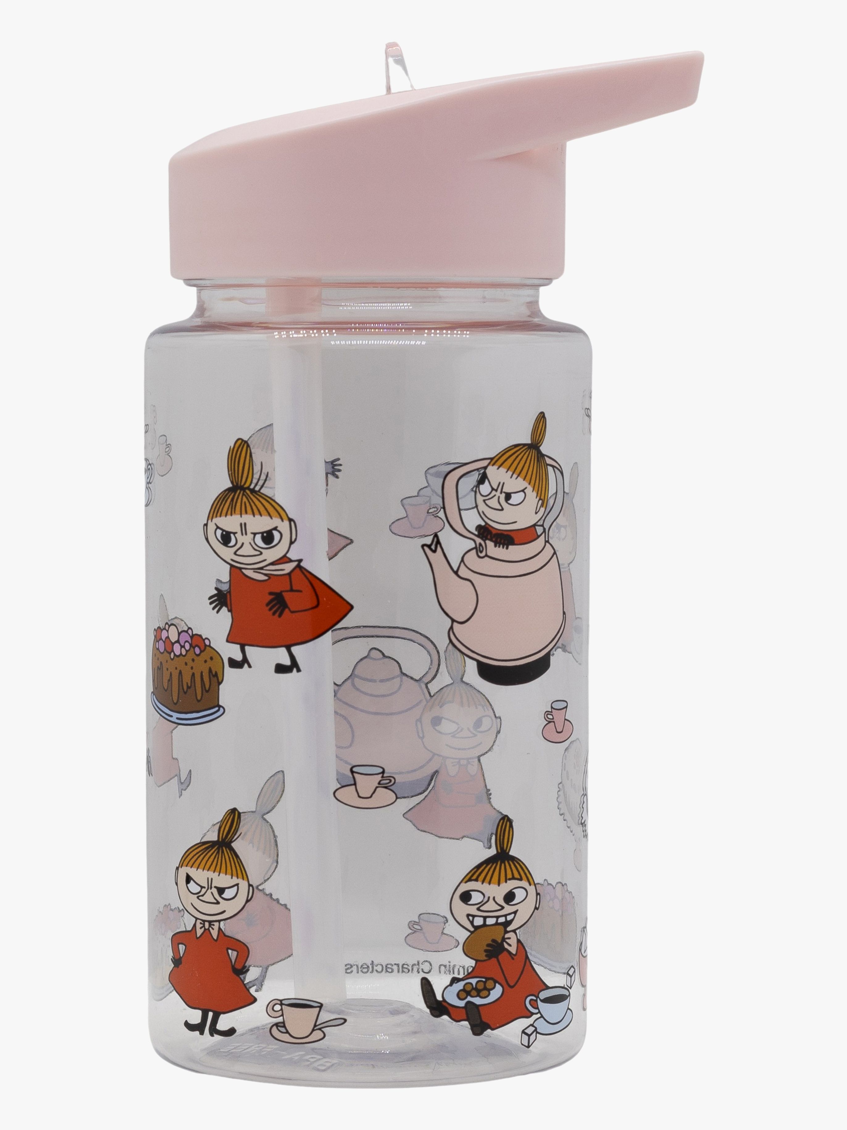 Mumin Mein Kleines Trinkflasche Im Aus Kunststoff Hergestellt, Rosa