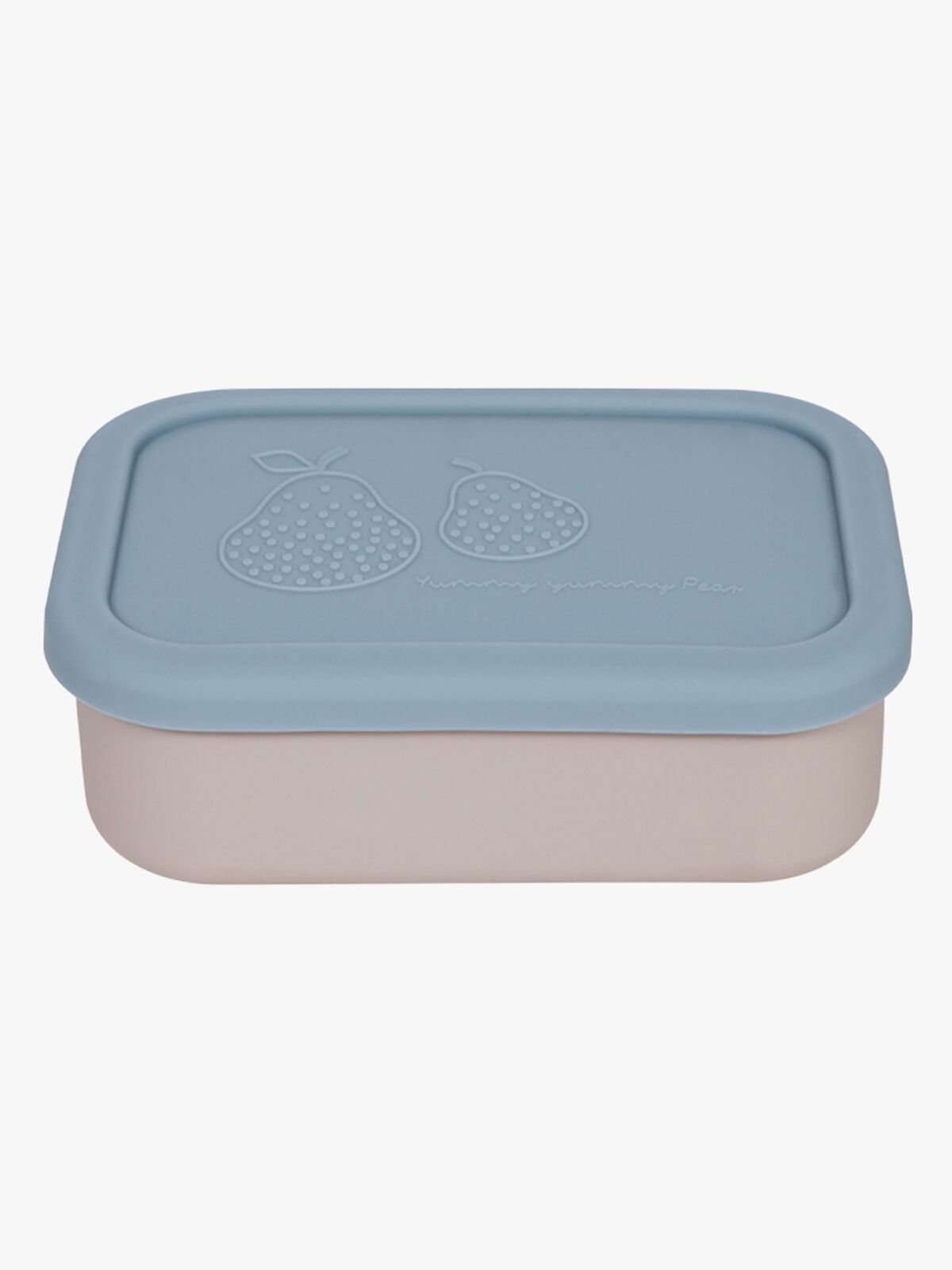 OYOY Mini Yummy Brotdose, Blue/Clay