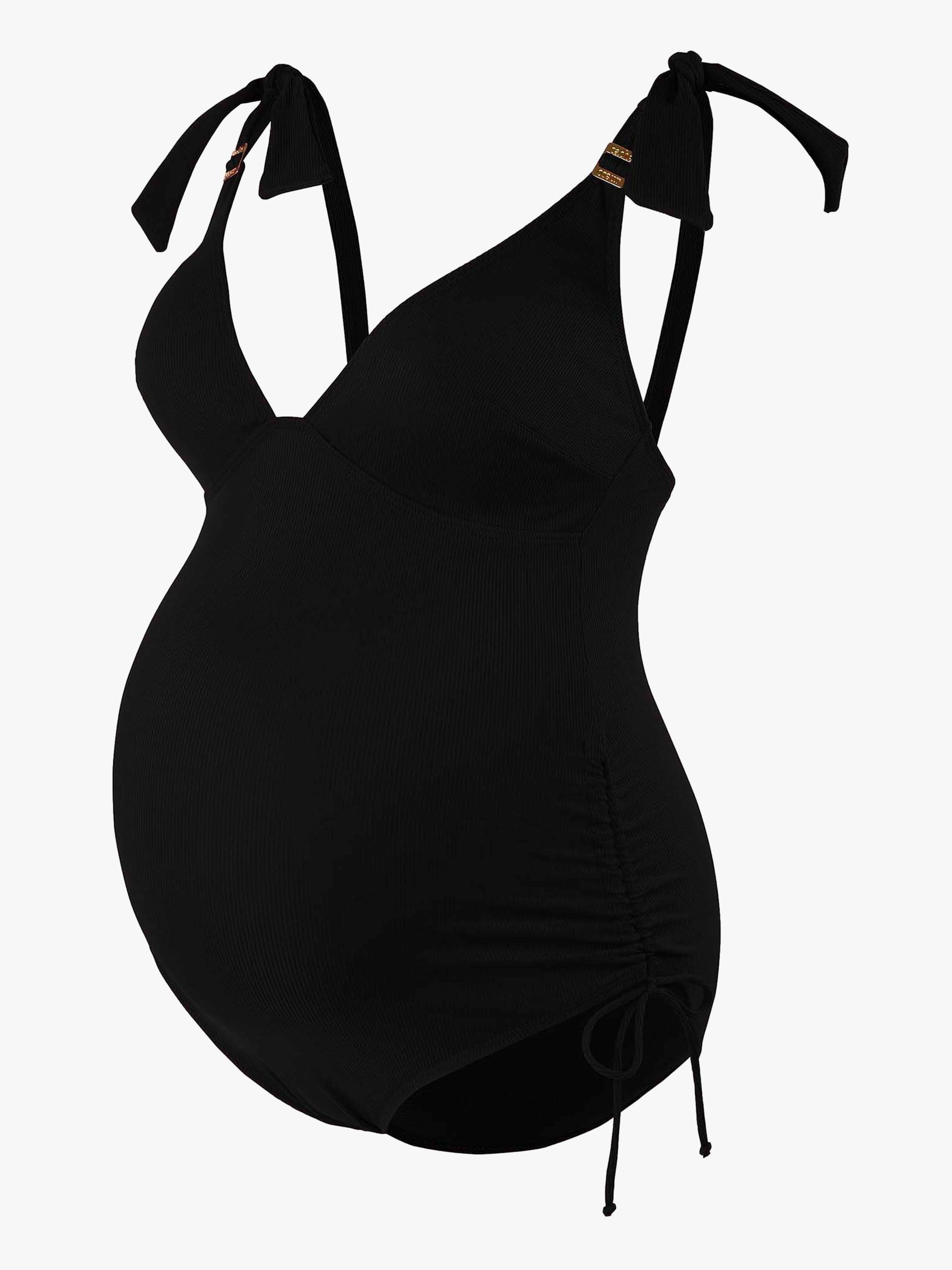 PORTO VECCHIO Umstandsbadeanzug, Black, L