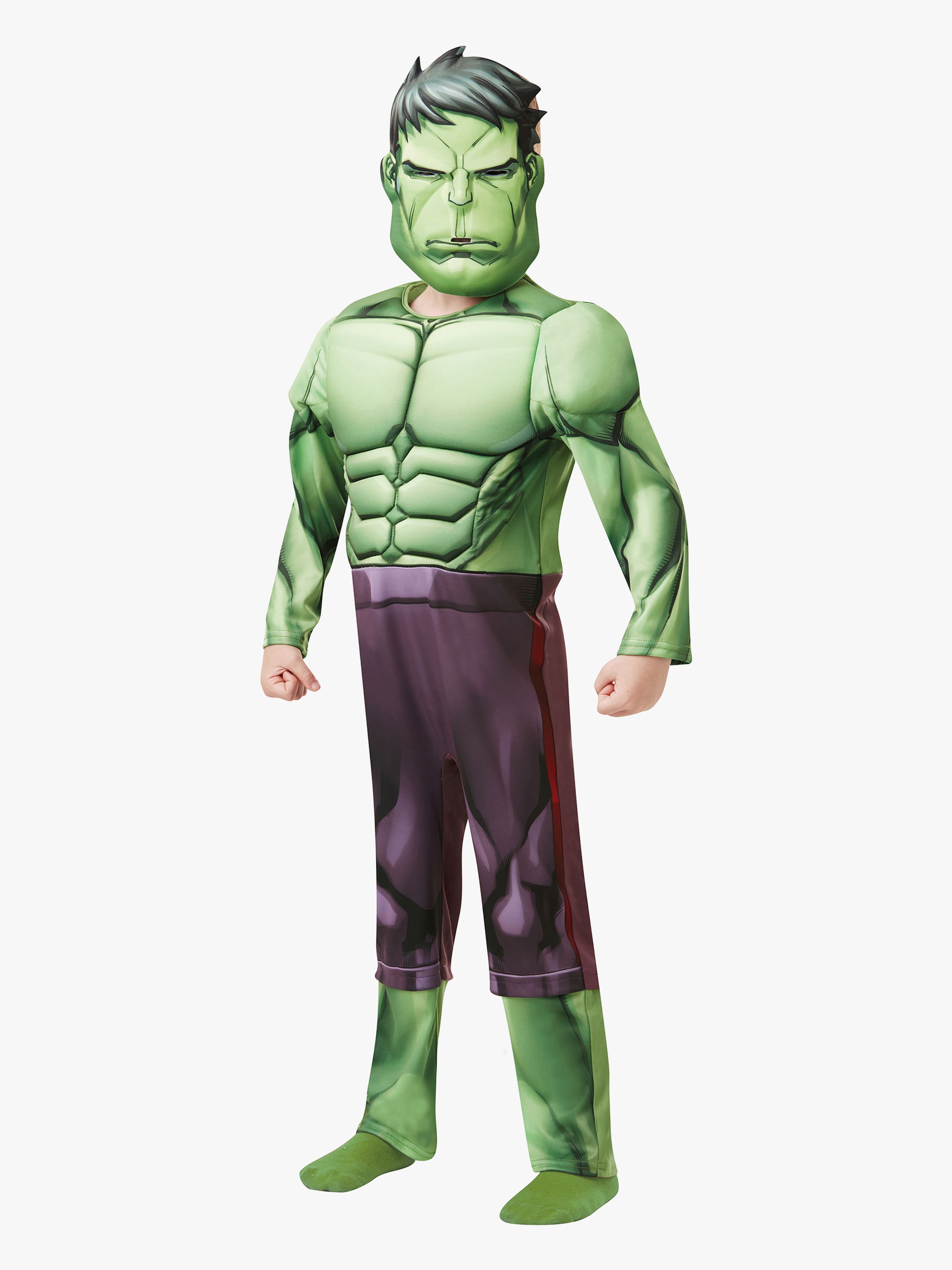 Marvel Avengers Deluxe  Kostüm Hulk 3–4 Jahre