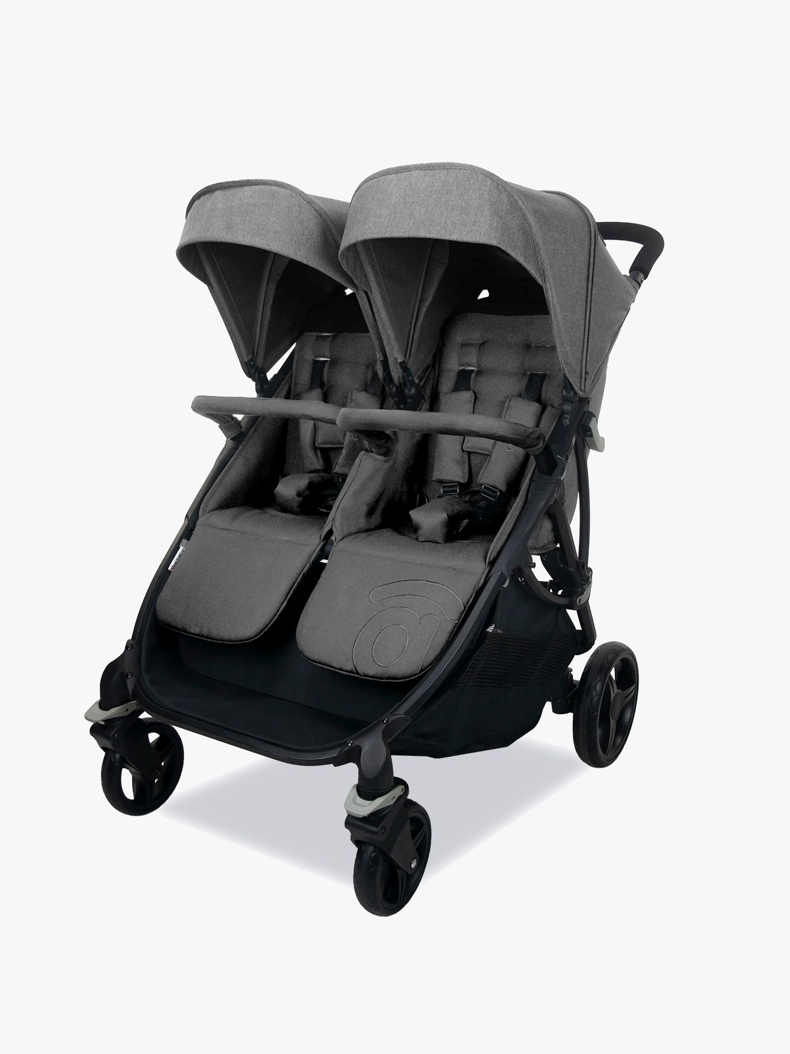 Asalvo Bro Zwillingswagen, Grey