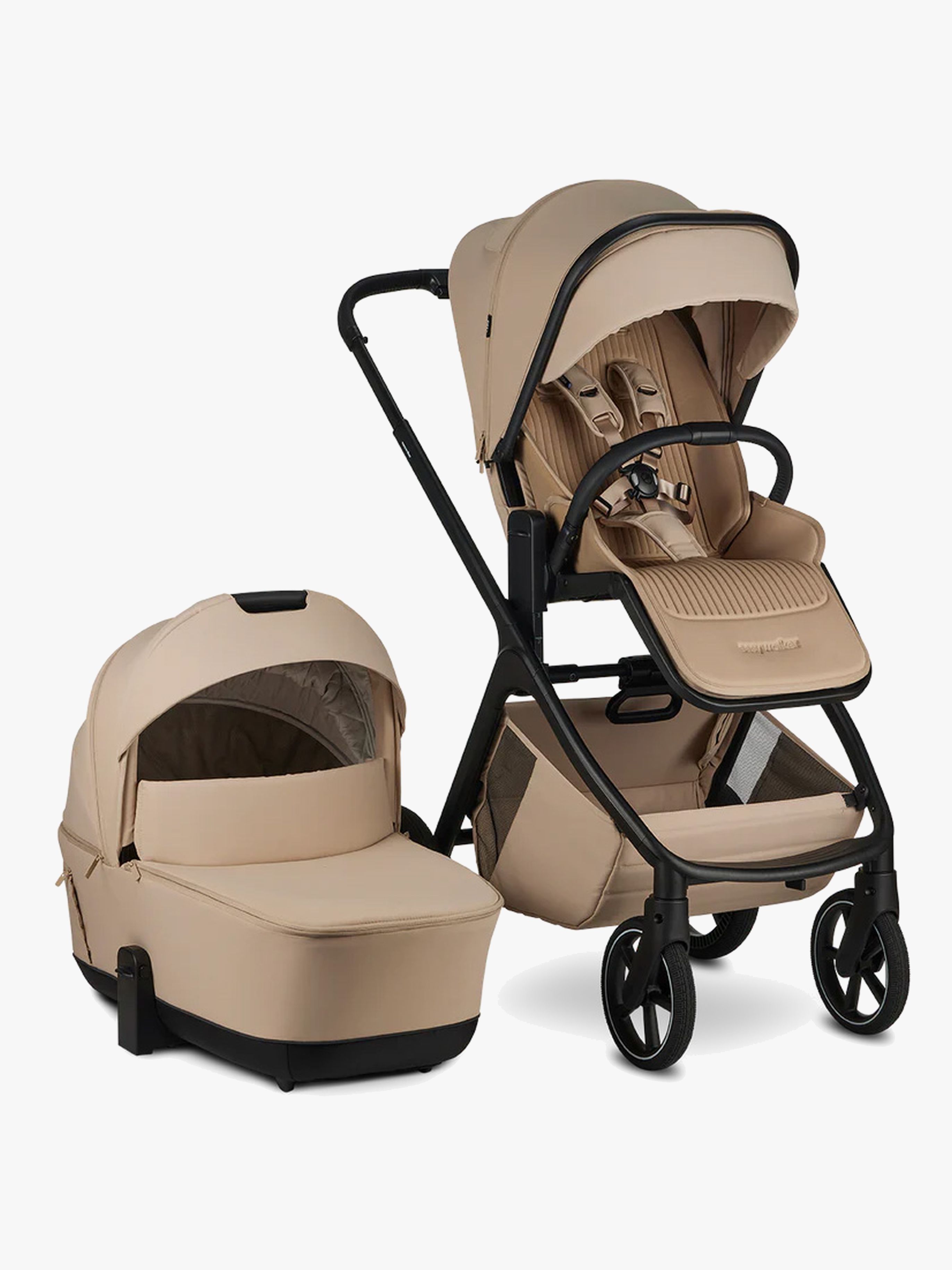 EasyWalker Zoey Kombikinderwagen, Almond Taupe