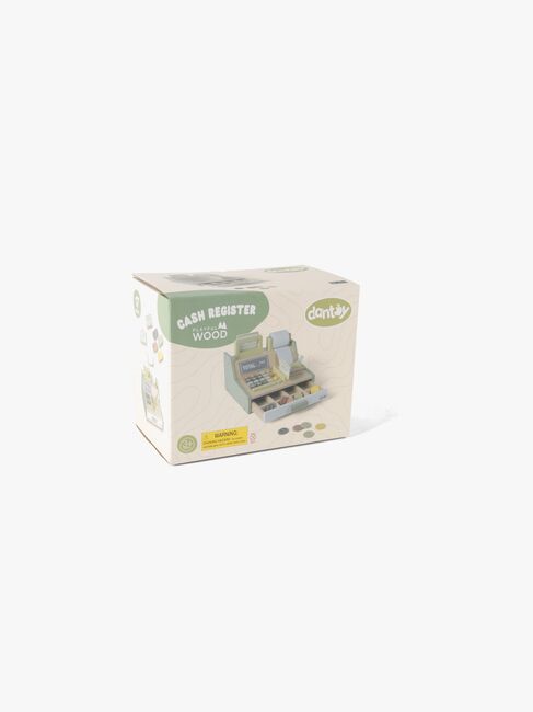 Dantoy Kaufladenkasse Holz Geschenkbox