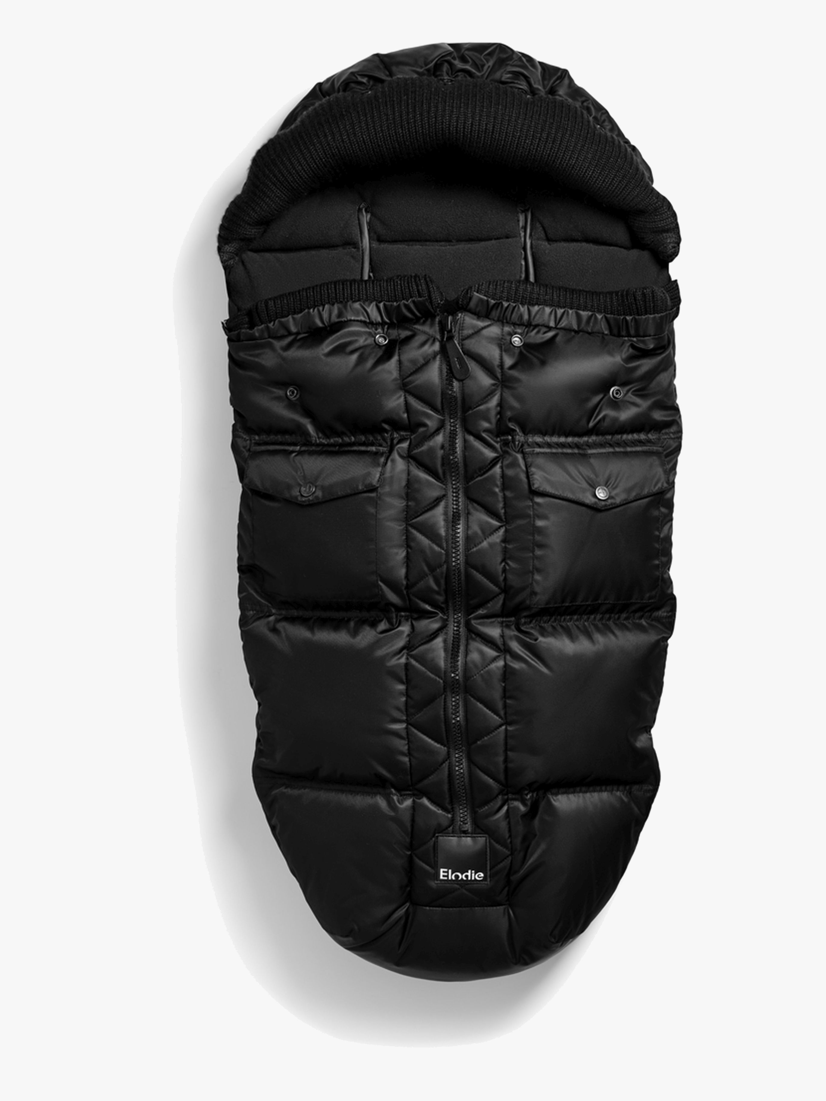 Elodie Fußsack, Pilot Black, Winterfußsäcke