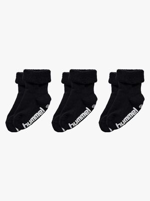 Hummel Mini Anti-Slip Socken 3er-Pack, Black