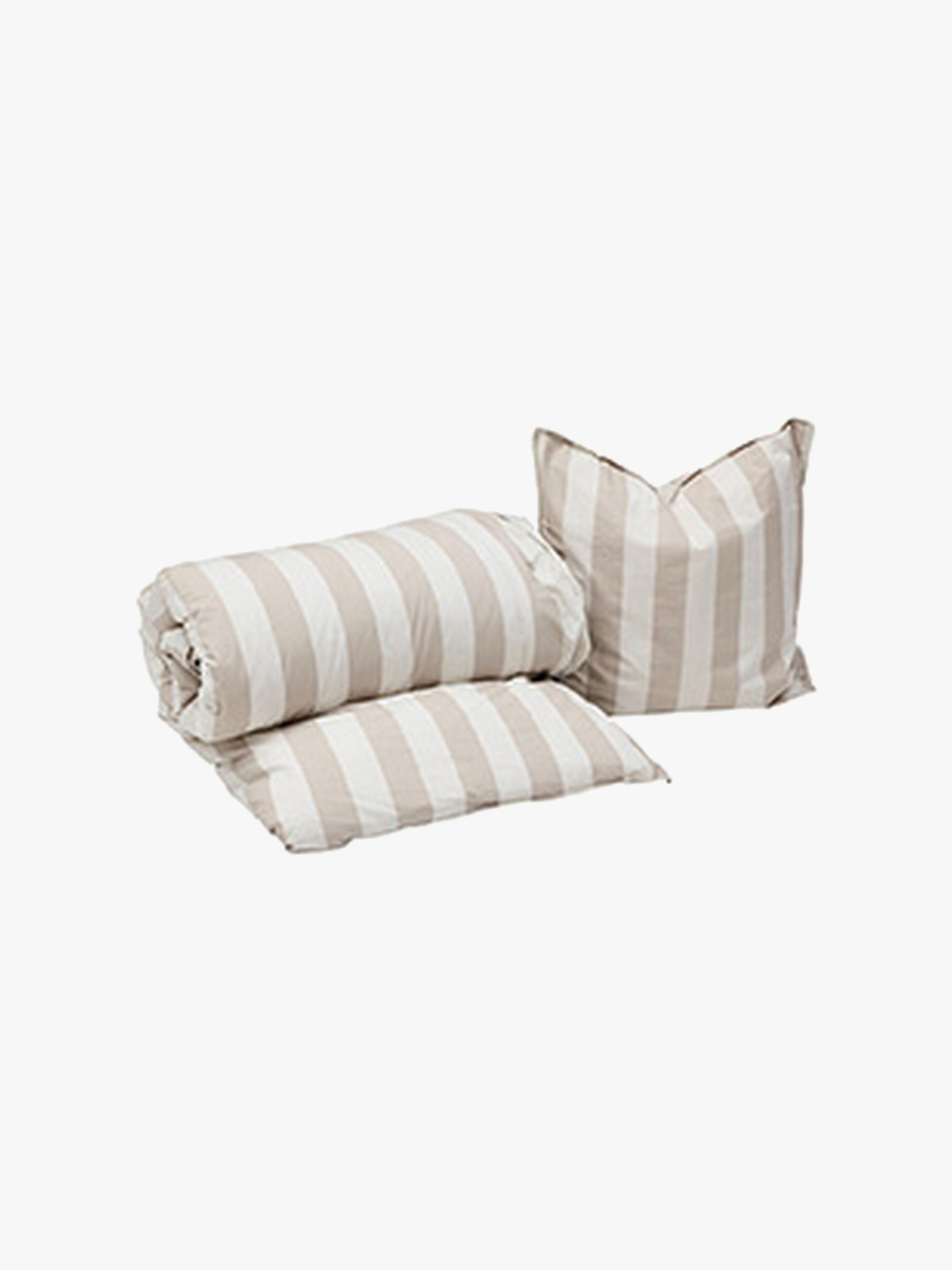 OYOY Shima Bettwäsche Baby 70x100 cm, Beige