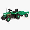 DOLU Trettraktor mit Anhänger, Grün 