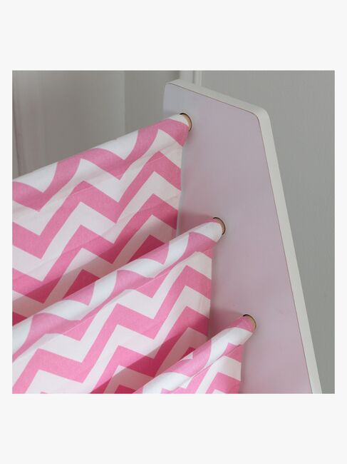 KidKraft Bücherregal, Rosa/Weiß