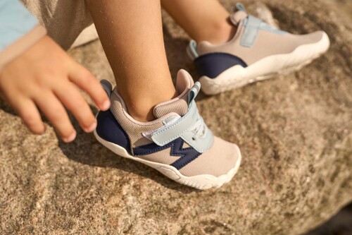 Mikk-Line Barefoot Sneaker, Stone Blue Dark