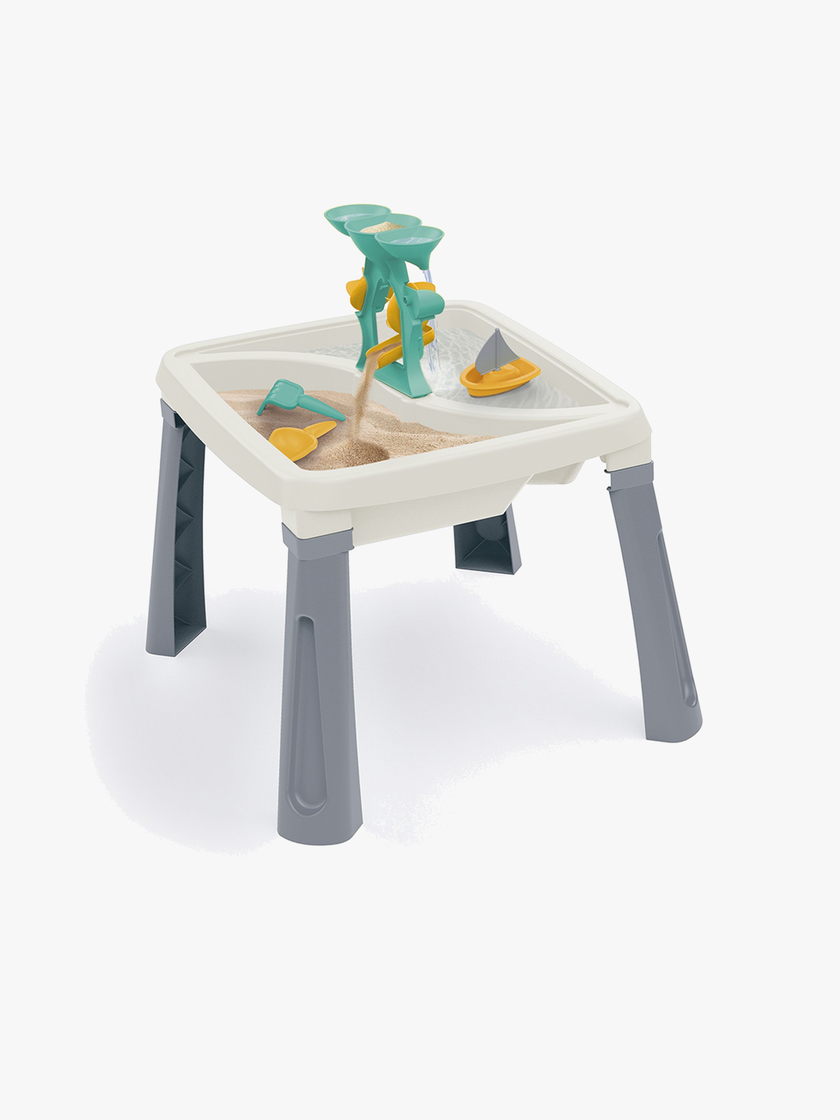 DOLU Sand, Water &  Creativity 3-in-1 Spieltisch, Creme
