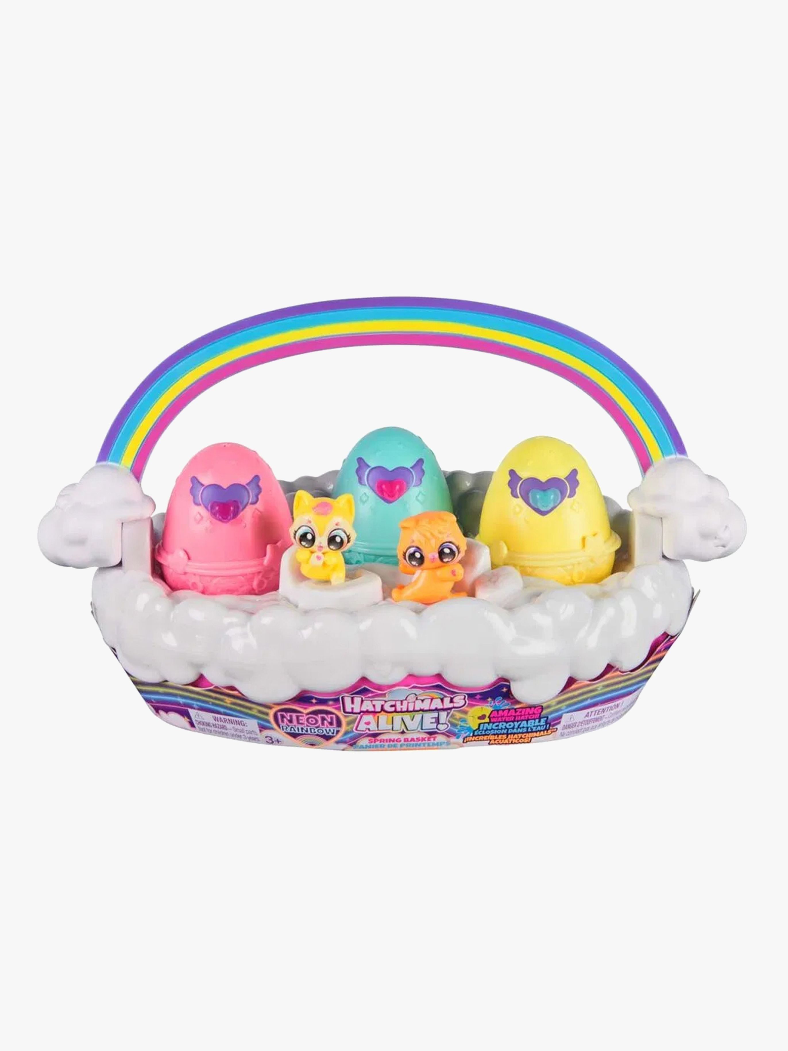 Alive Neon Rainbow Korb