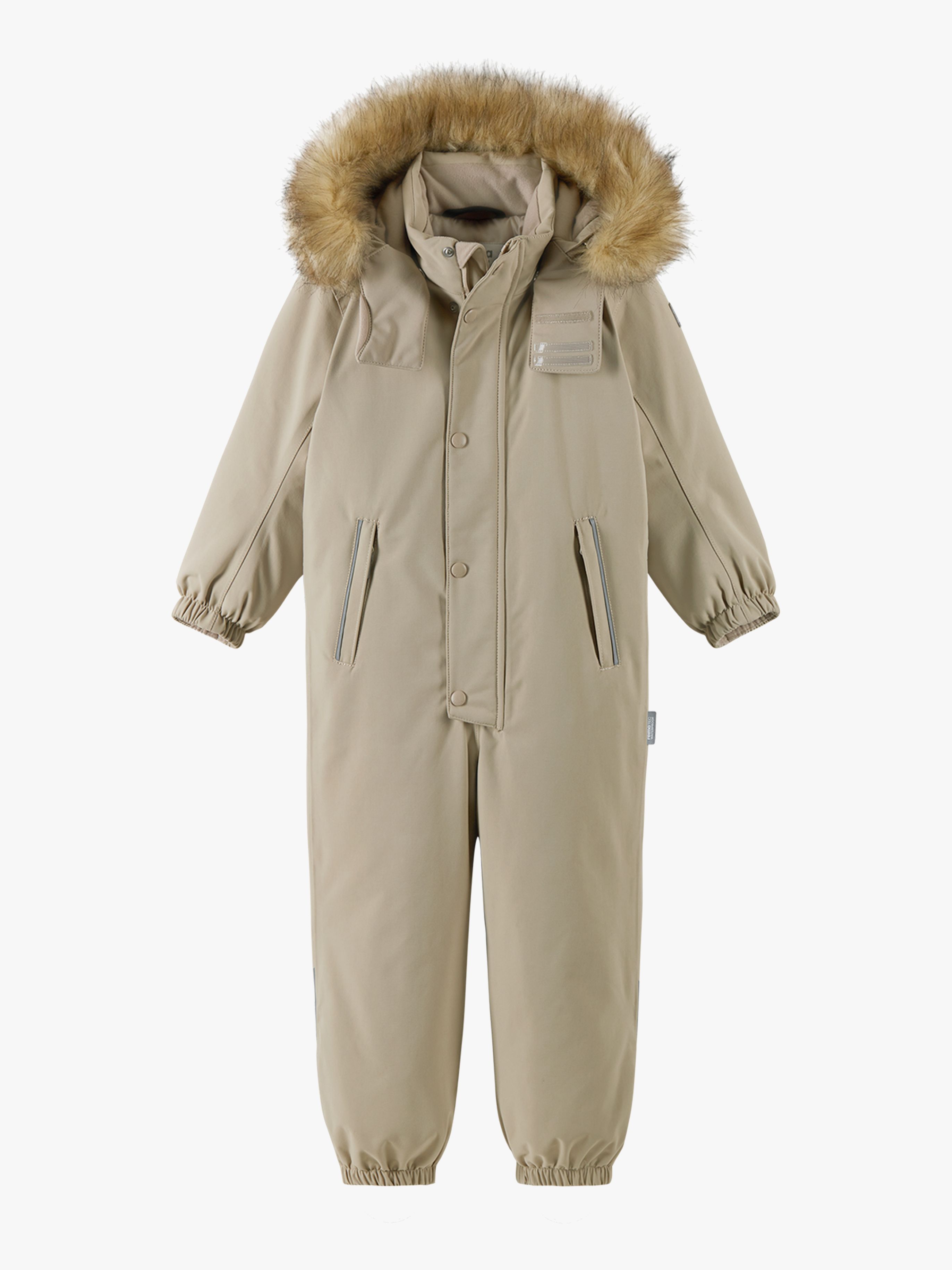 Reimatec Stavanger Winteroverall, Earthy Beige, 116
