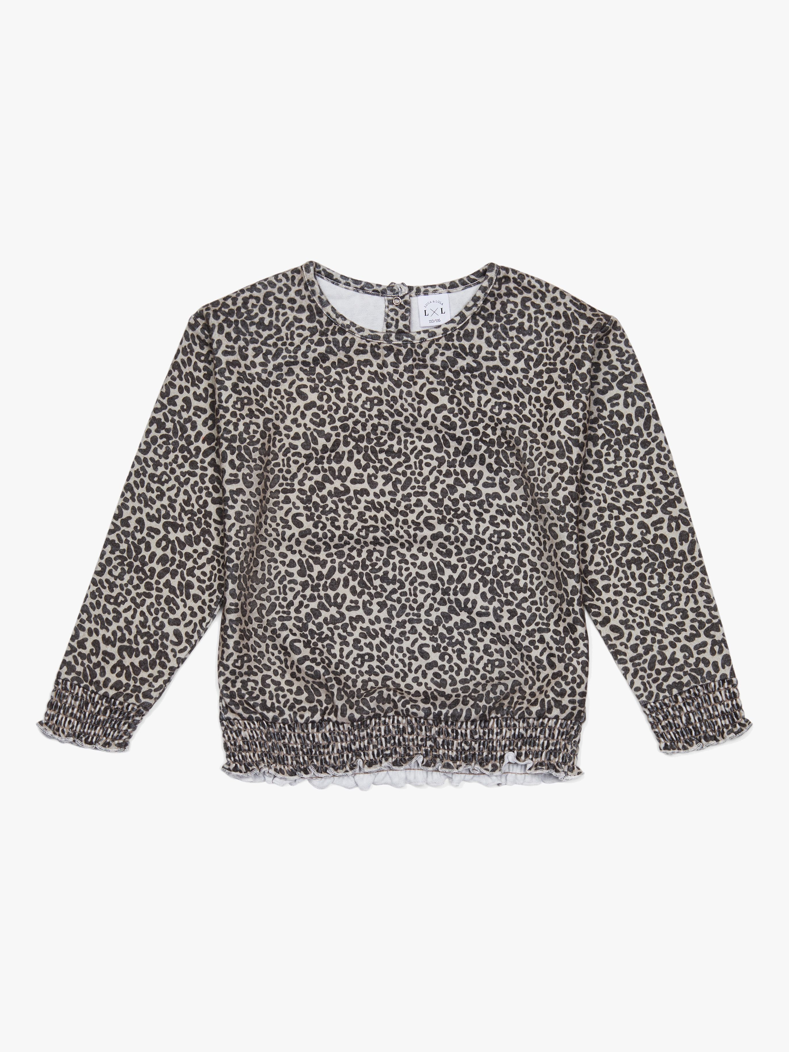 Pasqualina Pullover, Leopard 110-116