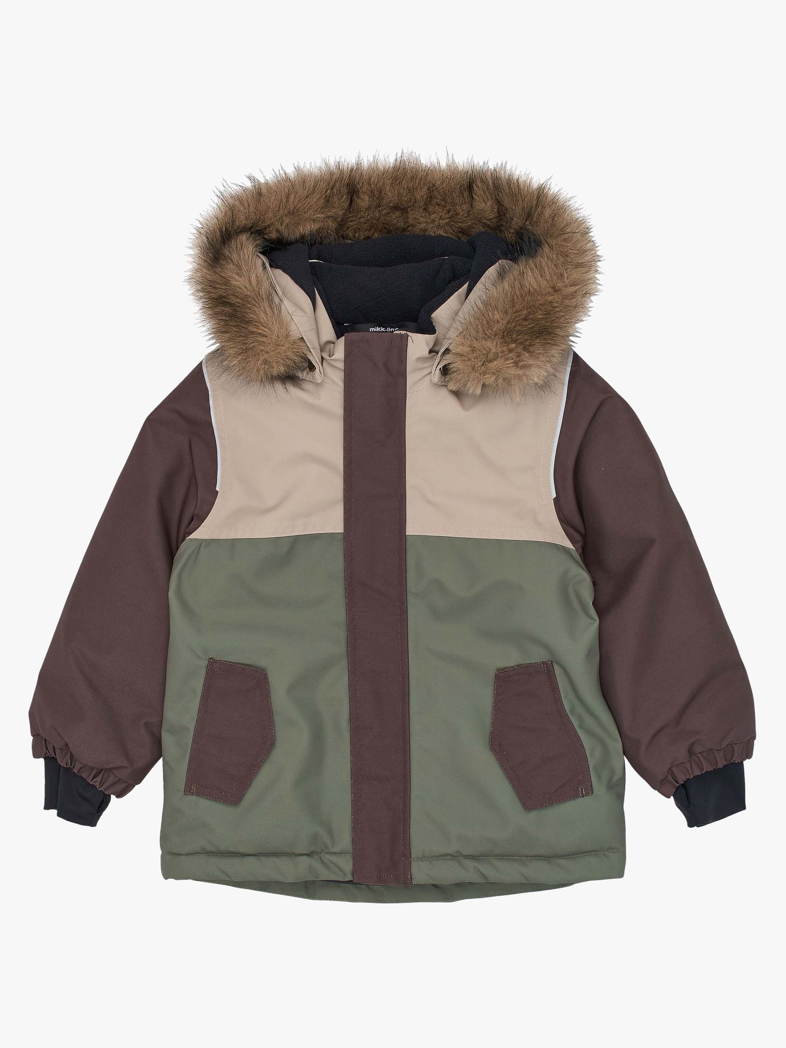 Anorak Winterjacke, Dusty Olive, 116