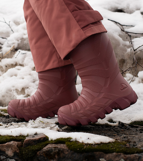 Viking Ultra Gefütterte Gummistiefel, Rosa/Hellrosa
