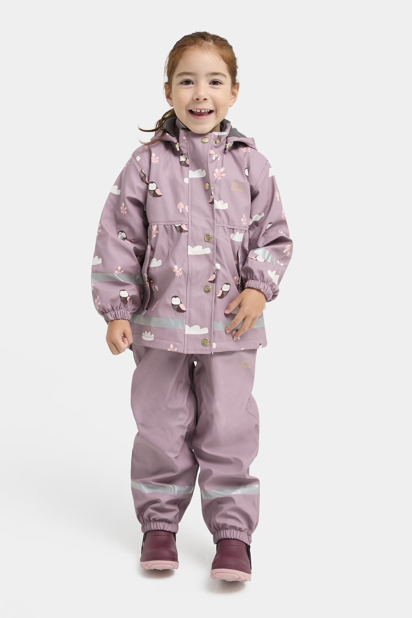 Amira Gefüttertes Regenset, Elderberry, 100