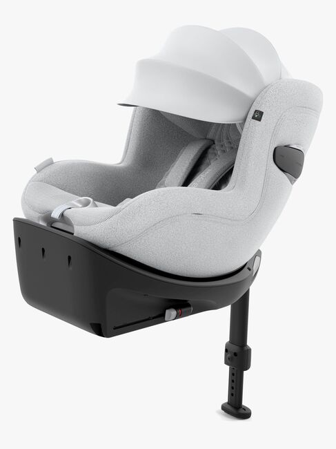 Cybex Sirona Ti i-Size Plus Kindersitz, Platinum White