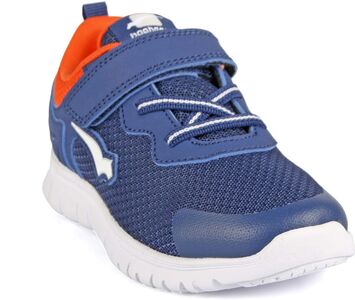 Bagheera Star Sneakers, Navy/Orange