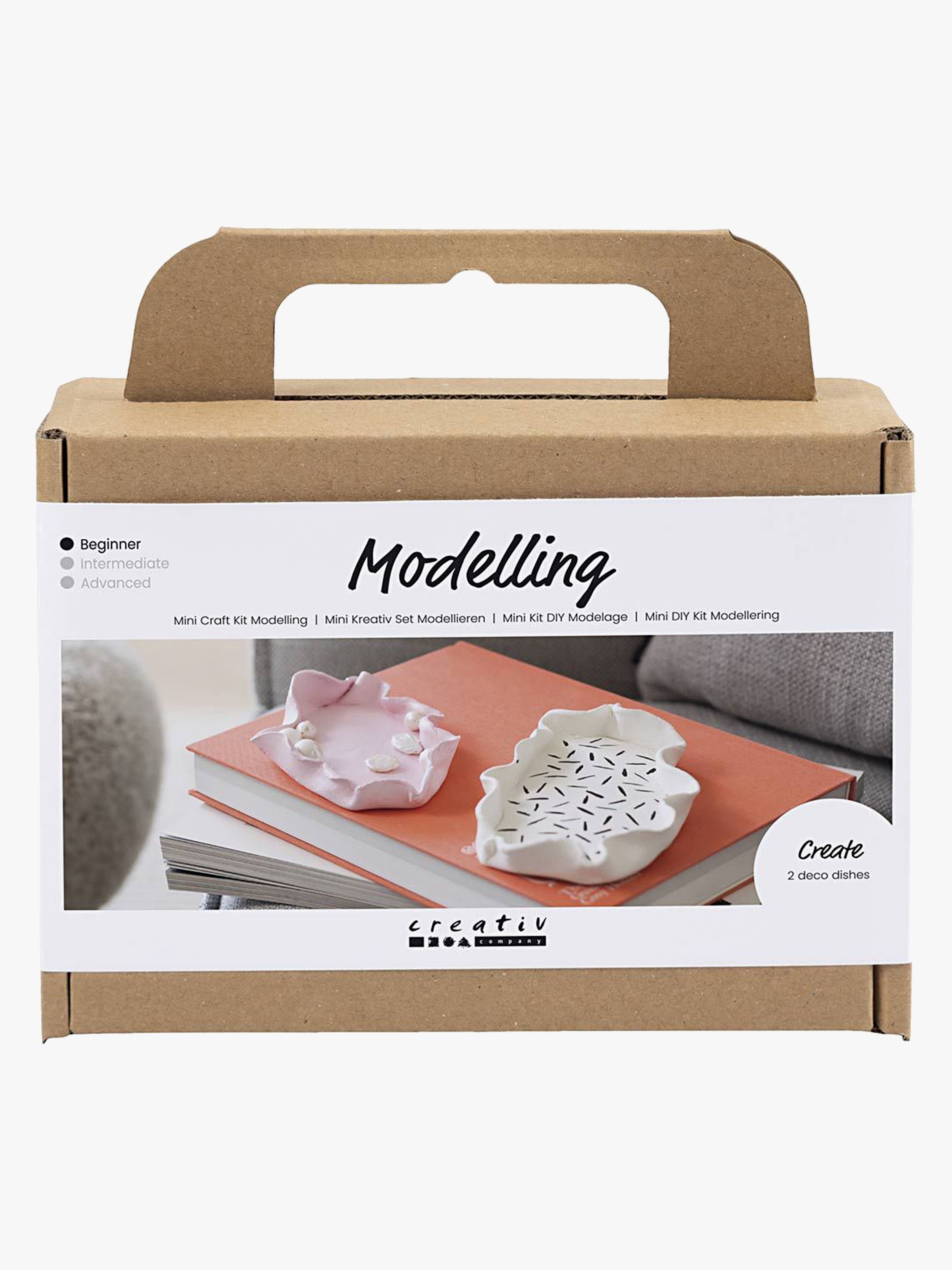 Creativ Company Kreativset Modelliermasse Schüsseln