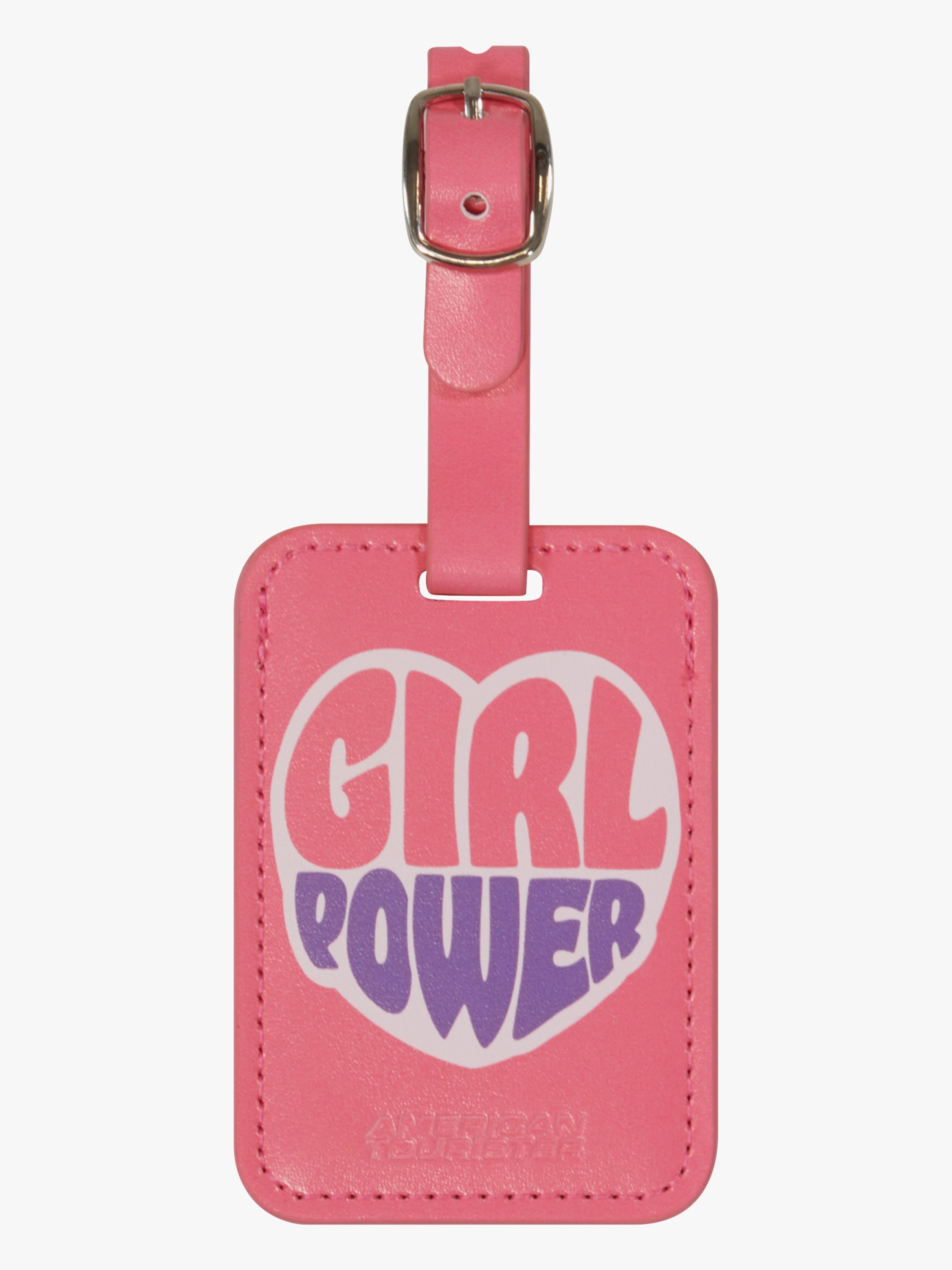Graphic Tags Gepäckanhänger 2er-Pack, Girl Power