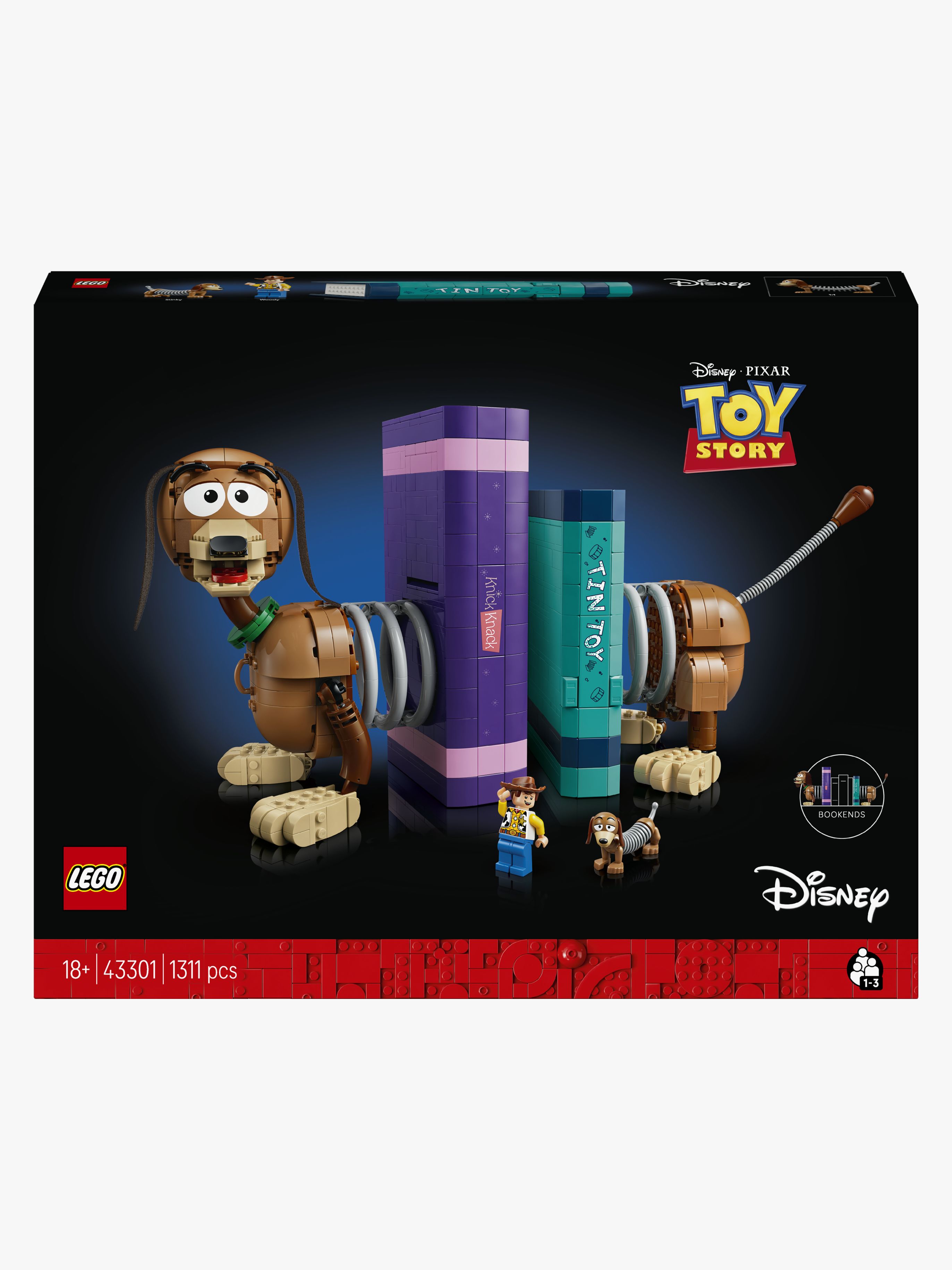 LEGO Disney Pixar 43301 Toy Story: Slinky-Buchstützen