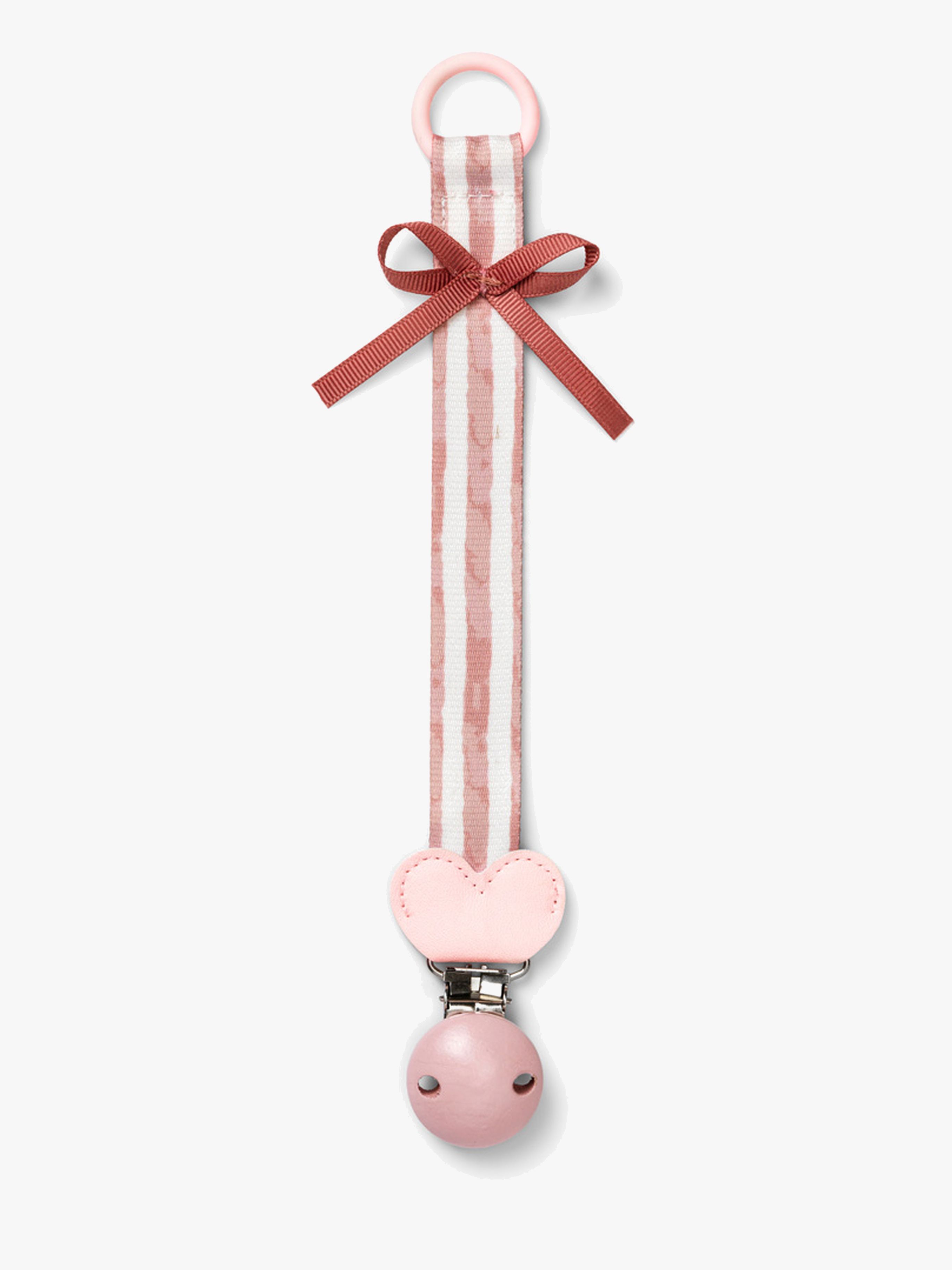 Elodie Schnullerkette Holz, Candy Stripes