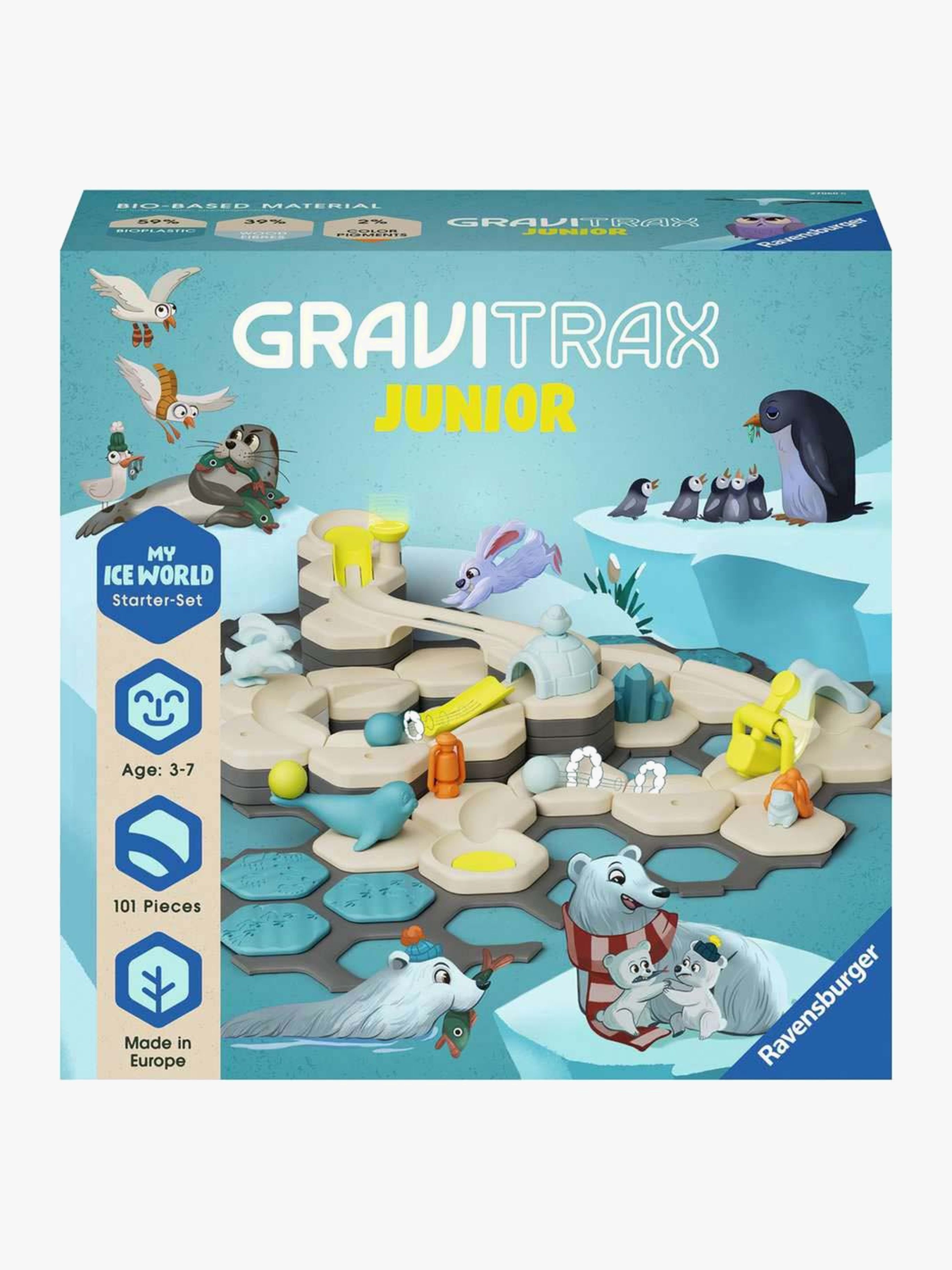 Ravensburger GraviTrax Junior Kugelbahn Starter-Set Eis