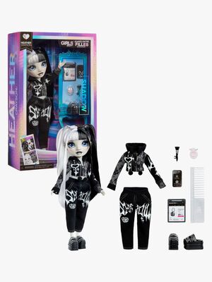 Shadow High Modepuppe Girls Night Heather, Grau