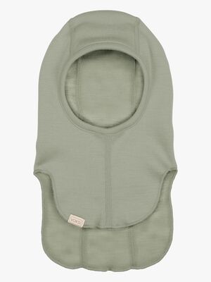 Voksi Woll-Schlupfmütze Merinowolle, Misty Green