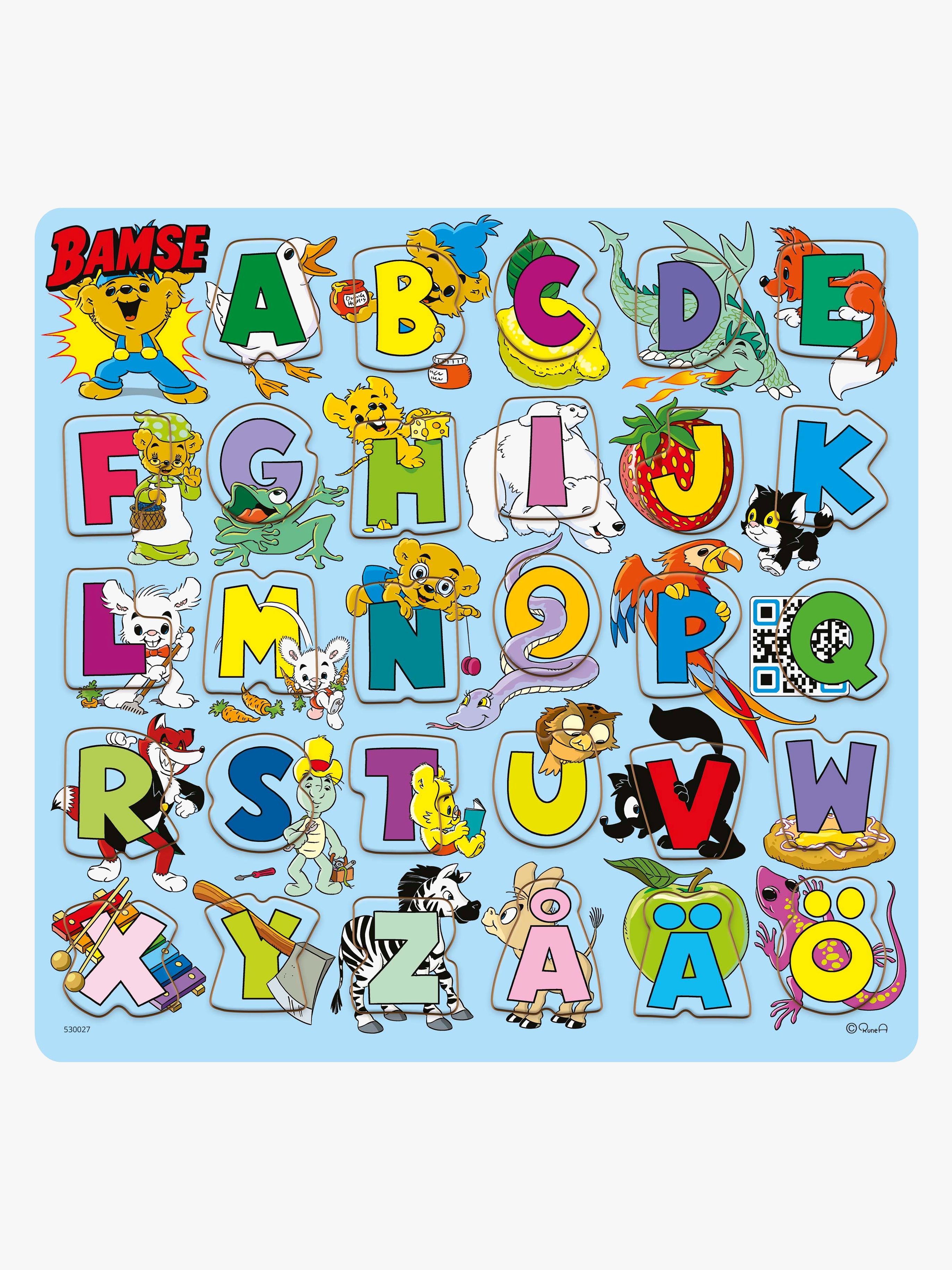Kärnan Bamse Puzzle Buchstaben 29 Teile