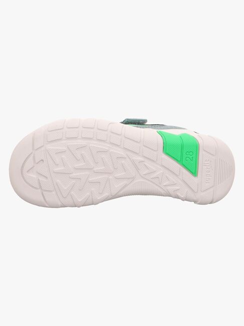 Superfit Trace Barefoot GTX Sneaker, Light Green/Light Grey
