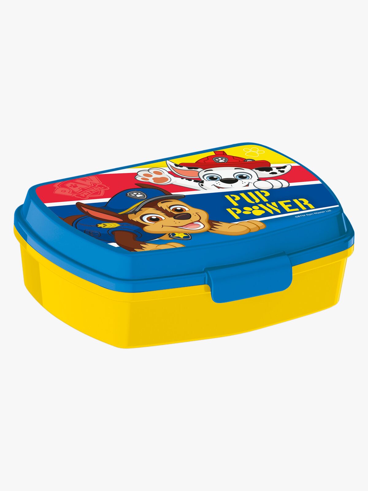 Paw Patrol Brotdose Pups Rule, Blau/Gelb