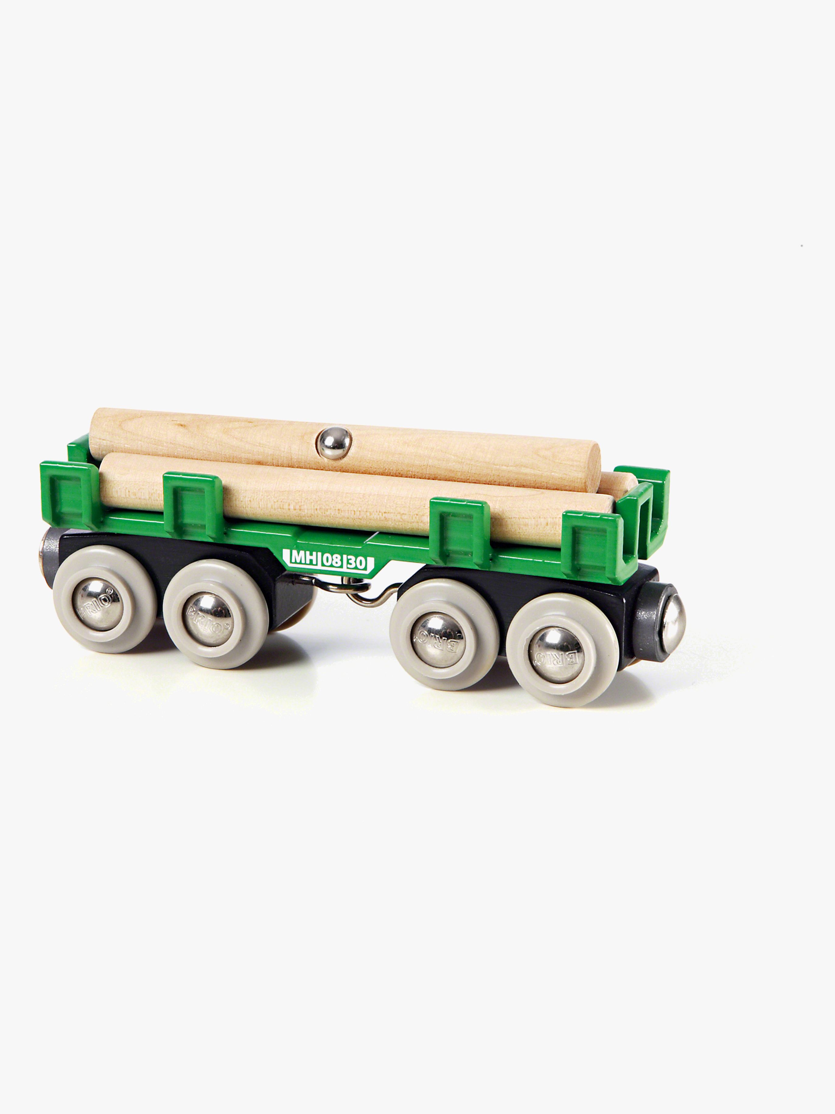 BRIO Langholzwagen mit Holzladung