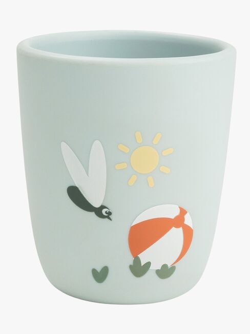 Done By Deer Playground Silikon Becher, Blue