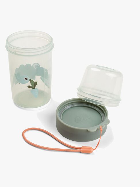 Done By Deer Croco To Go Two-Way Snackbehälter, Green