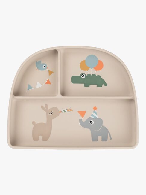 Done By Deer Celebration Unterteilter Teller, Sand