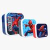 Marvel Spider-Man 3 in 1 Snackbox Let's Eat!, Marineblau