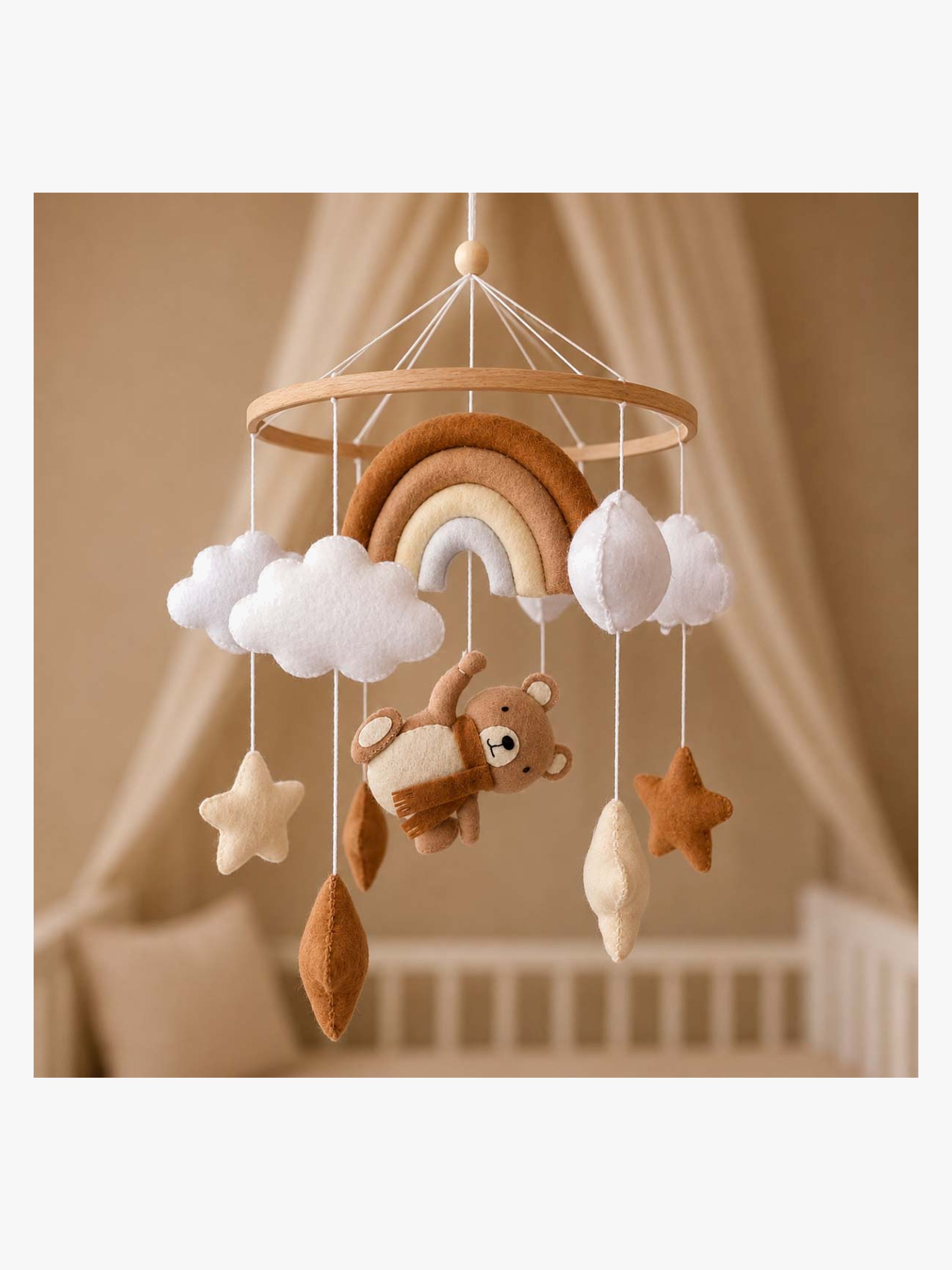 Little Loua Babymobile, Rainbow Teddy