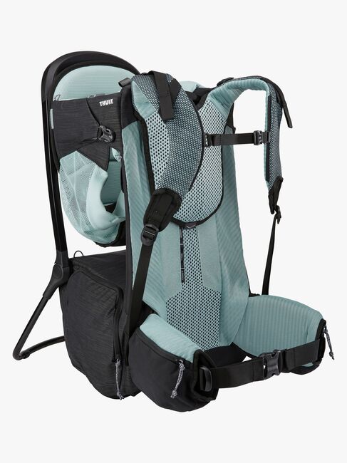 Thule Sapling Kindertrage inkl. Umhängetasche, Black