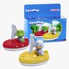 AquaPlay Badespielzeug 2 Segelboote + 2 Figuren