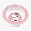 Mumin Wiese Teller mit Saugnapf, Rosa