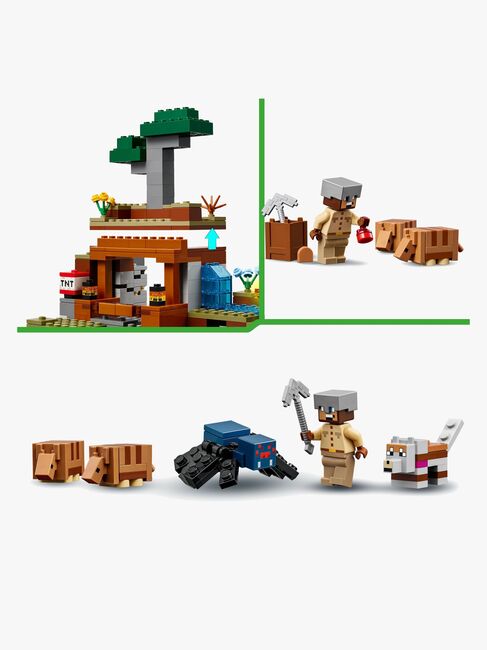 LEGO Minecraft 21269 Die Expedition zur Gürteltiermine
