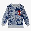 Marvel Spider-Man Pullover, Grau/Blau