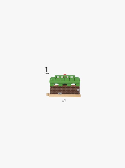 BRIO World 33574 Lokschuppen mit Rolltor
