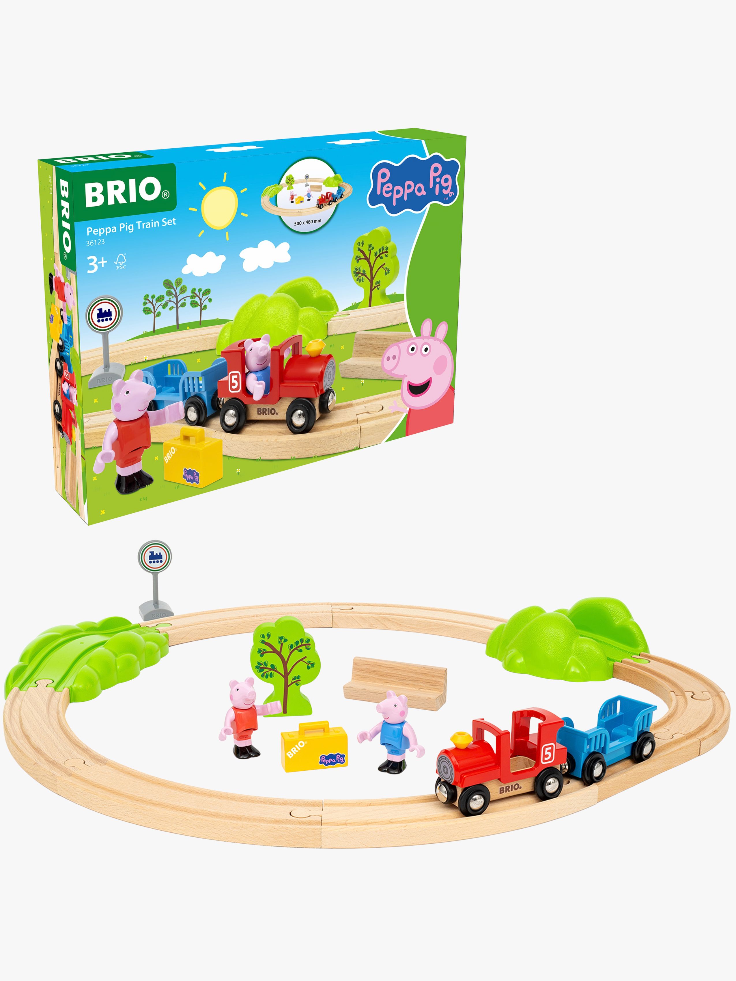 36123 Peppa Wutz Eisenbahnset