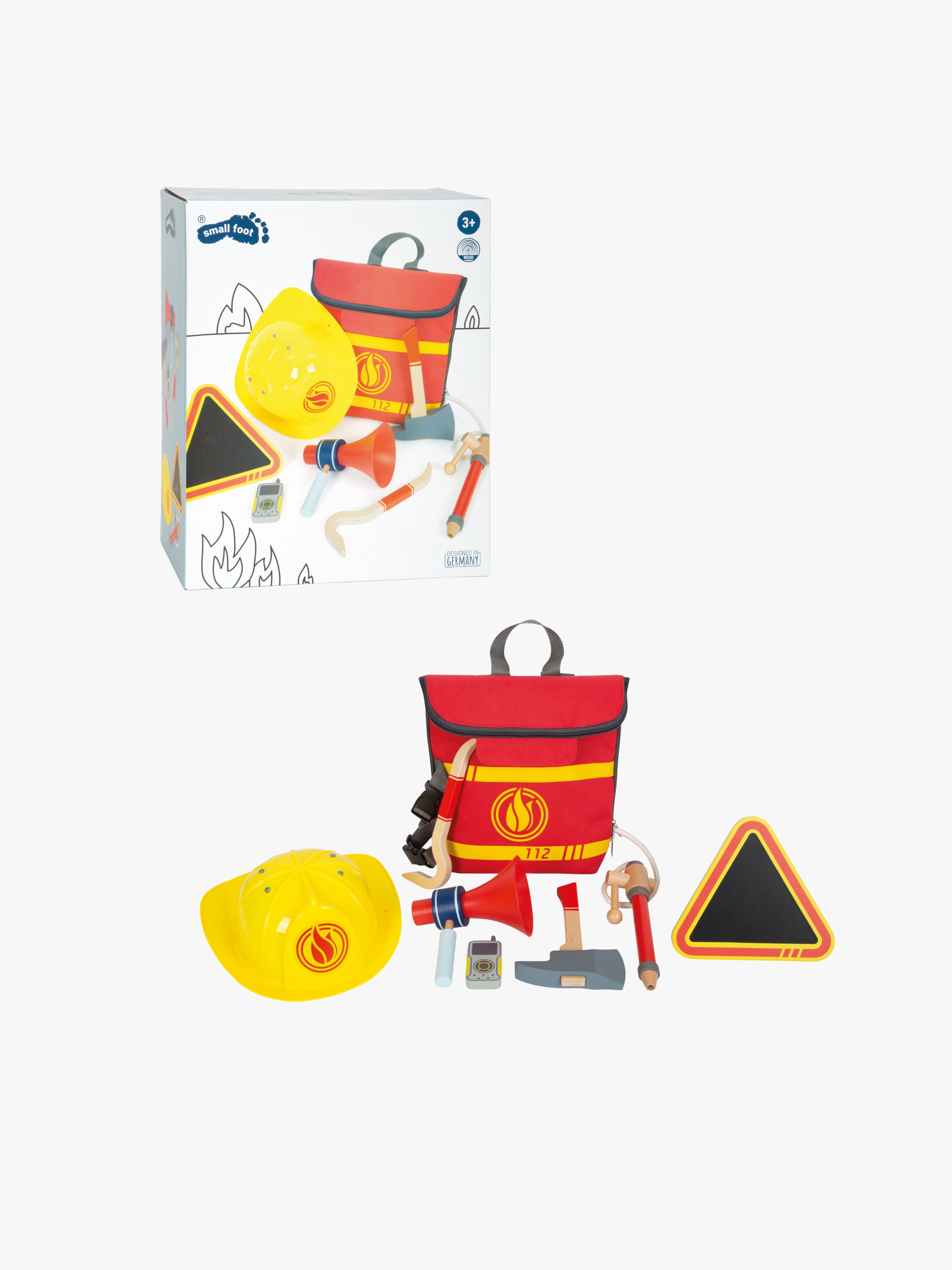 Small Foot Kinder Rucksack Feuerwehr