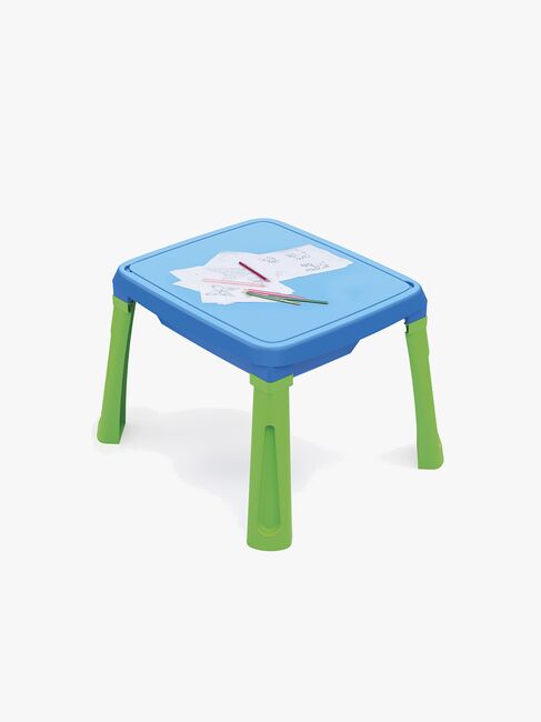 DOLU Sand, Water & Creativity 3-in-1 Spieltisch, Blau/Grün