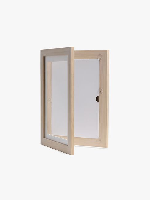Minitude OLIVER Klapp-Rahmen A4, 100 Blätter, White wash