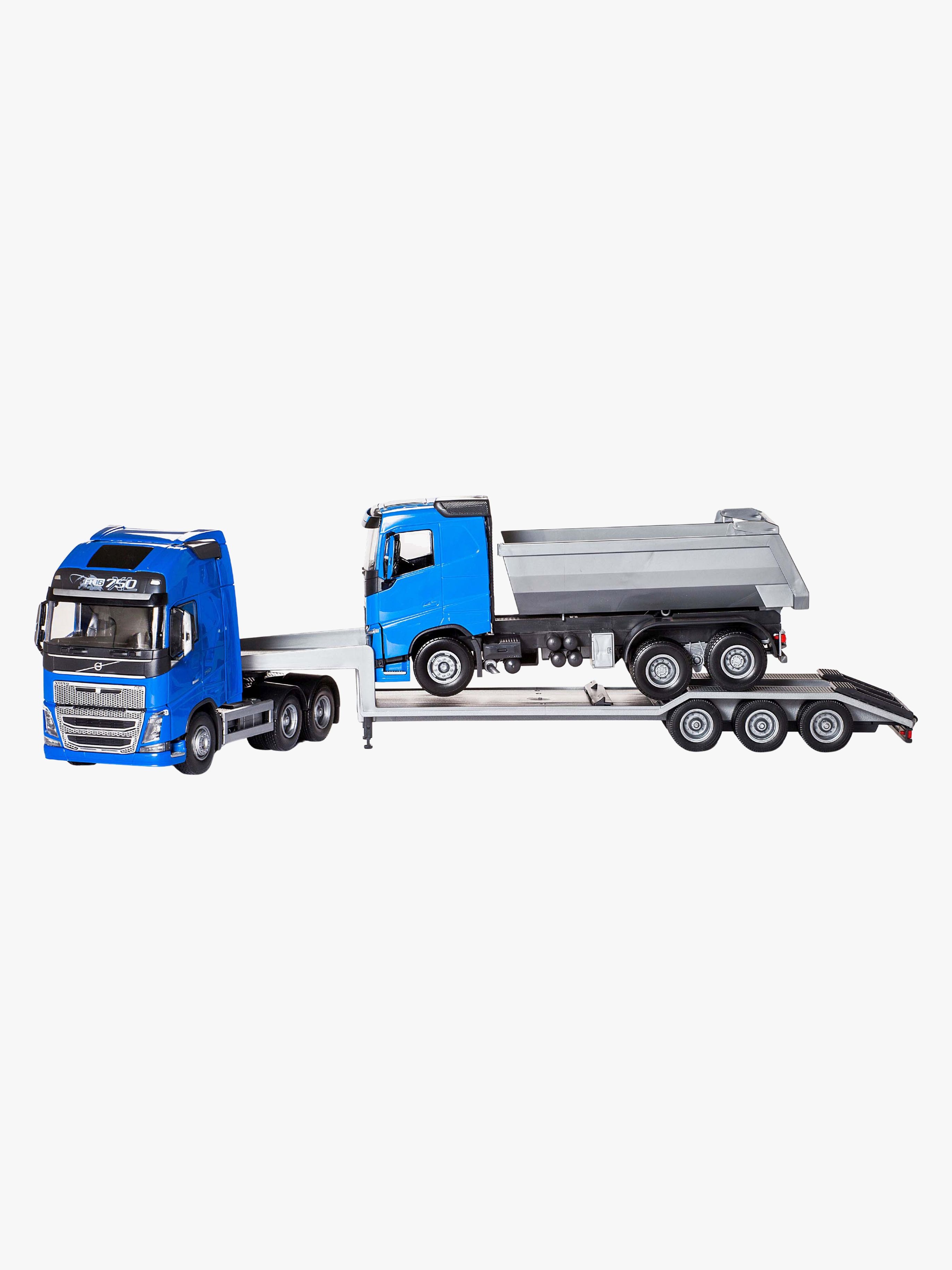 Emek Volvo Tieflader &  T-Car, Blau